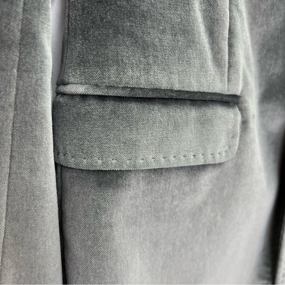 Dolce & Gabbana Gray Velvet Blazer Men’s Euro Size 50 = US 40 Sports Jacket Coat - Picture 5 of 15